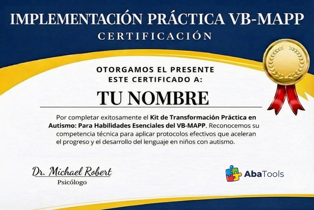 Certificación de Implementación VB-MAPP